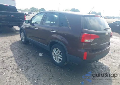 2014 Kia Sorento Lx from USA, damaged, VIN 5XYKT3A67EG444921